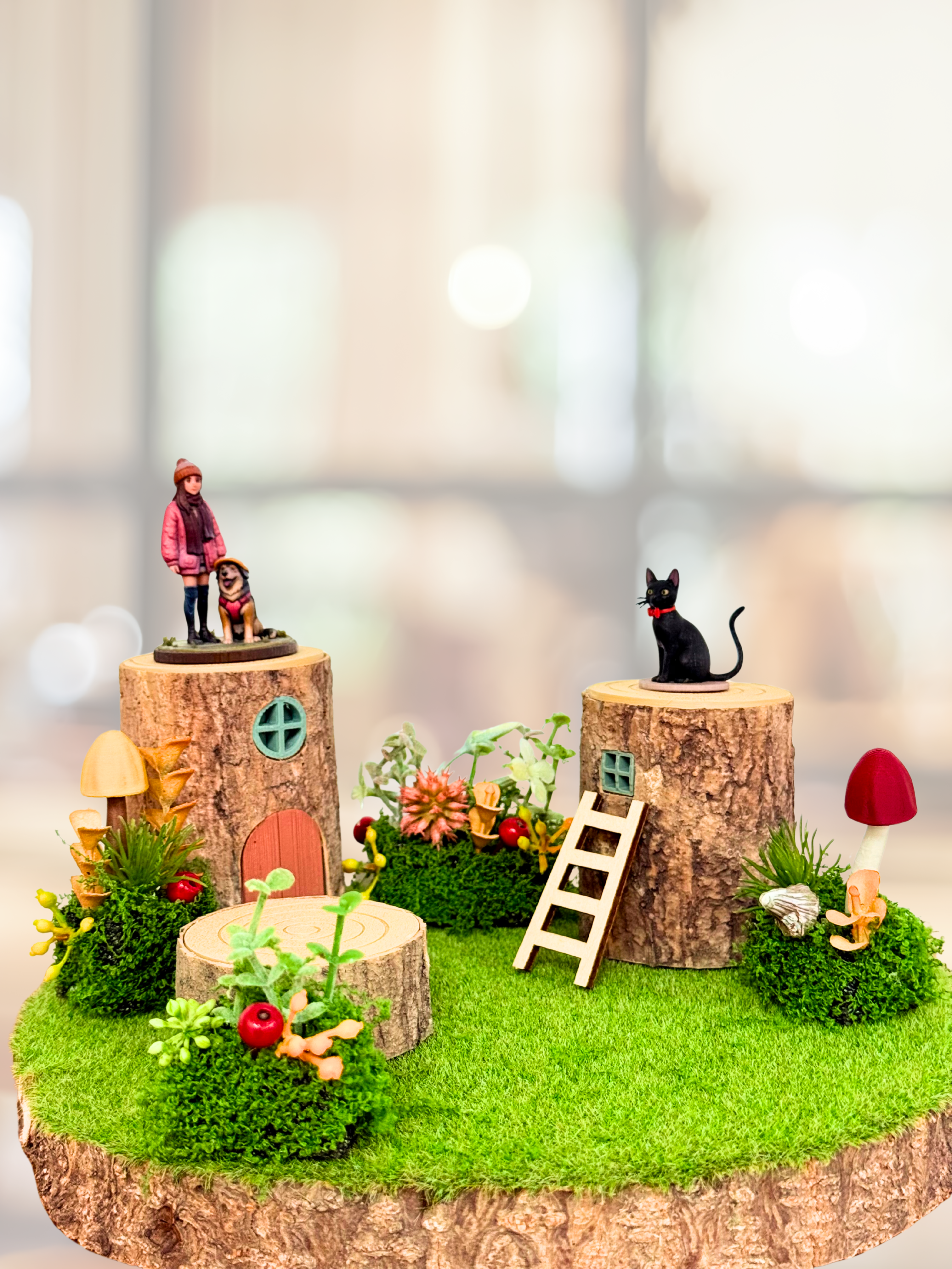 螢光之森展示架