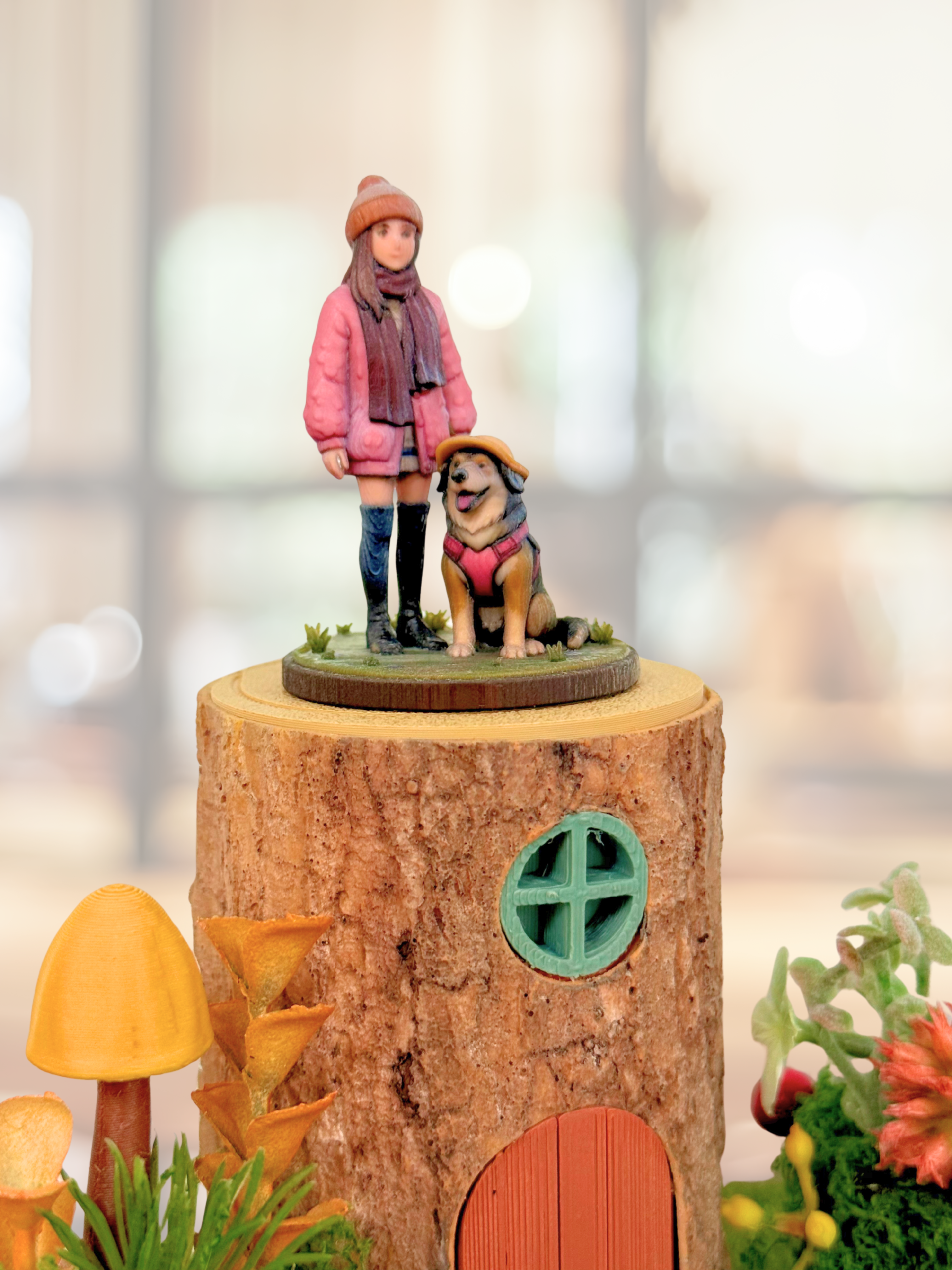 螢光之森展示架